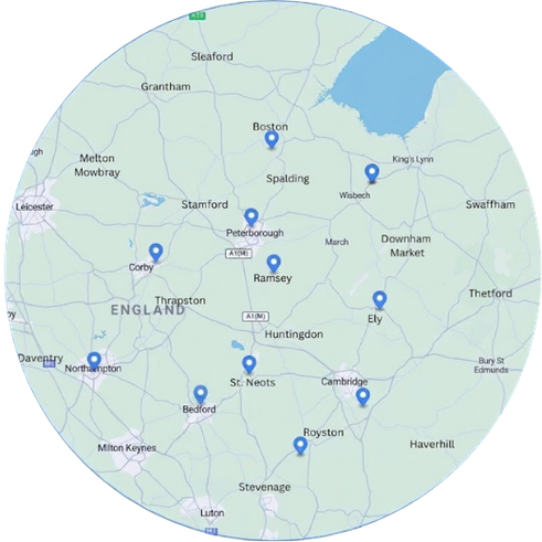 Turf map big circle